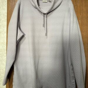 L.L. Bean Light purple lilac Quilted Tunic